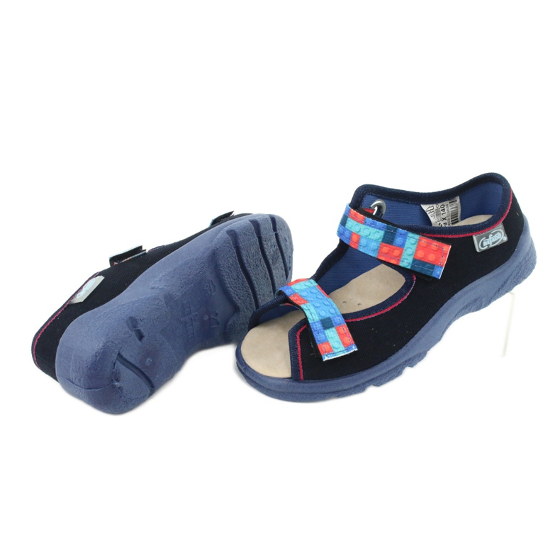 Befado Kinderschuhe 869X140 navy blau 3