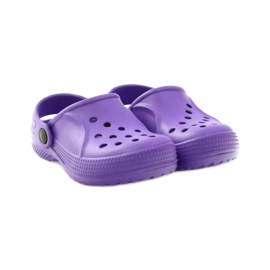 Befado Crocs Kinderschuhe Hausschuhe 159Y002 violett 4