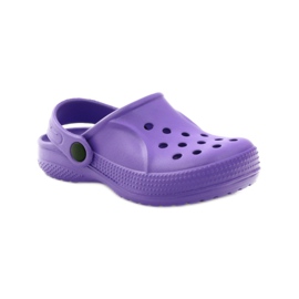 Befado Crocs Kinderschuhe Hausschuhe 159Y002 lila 1