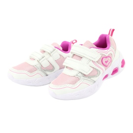 Evento Leuchtende Sportschuhe NEWS 20DZ55-1778 weiß rosa grau 2