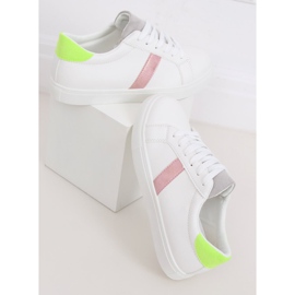 Weiße Damen Sneaker WB811 WEISS / GRAU 1