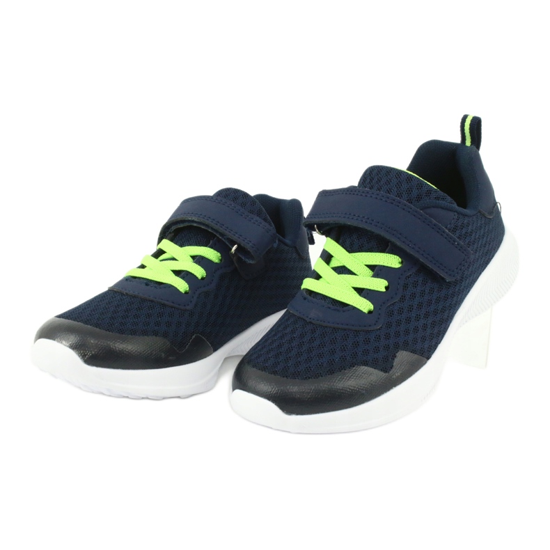 Sportschuhe für Klettmantel Marine Blue/Green News 20Z55-2312 blau 2