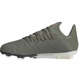 Adidas X 19.3 Fg Jr EF8374 Fußballschuhe khaki 2