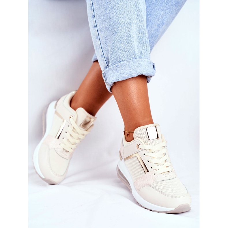 ADY Sportschuhe für Damen Beige Sparks 1