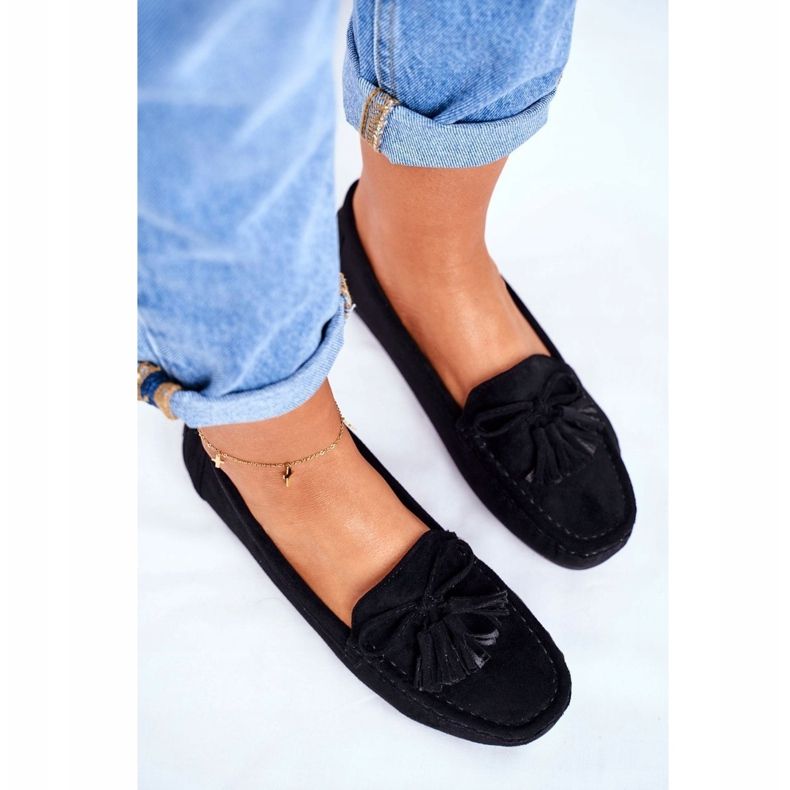 EVE Damen Loafer Wildleder 20PB35-2003 Schwarz Donna Mia 1