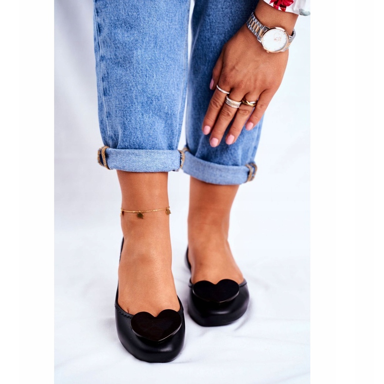 Damen Gummiballerinas mit Duft ZAXY Schwarz FF285050 1