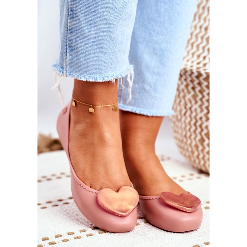 Damen Gummiballerinas mit Duft ZAXY Pink FF285052 rosa 1