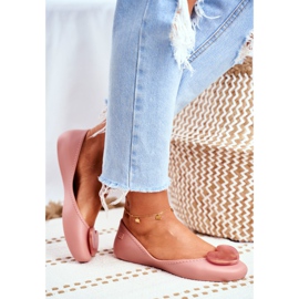 Damen Gummiballerinas mit Duft ZAXY Pink FF285052 rosa 2