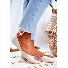 Damen Gummiballerinas mit Duft ZAXY Beige FF285051 2