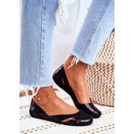 Damen Gummiballerinas mit Duft ZAXY Schwarz FF285053 1