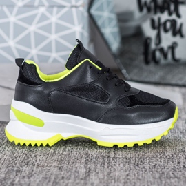 SHELOVET Schwarze Sportschuhe 2