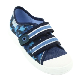 Befado Kinderschuhe 672X066 marineblau blau 2