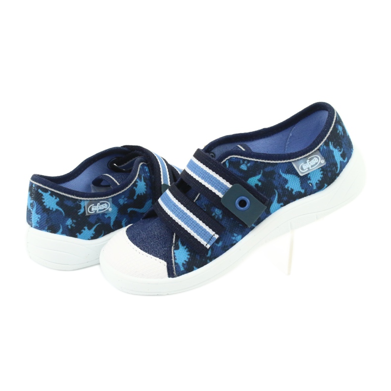 Befado Kinderschuhe 672X066 marineblau blau 5