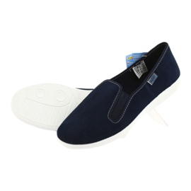 Befado Jugend-PVC-Schuhe 401Q047 marineblau 3