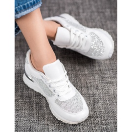 SHELOVET Stilvolle weiße Sportschuhe 2