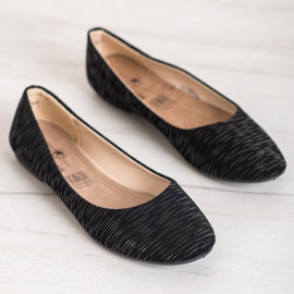 BAOLIKANG Schwarze Ballerina mit Muster 2