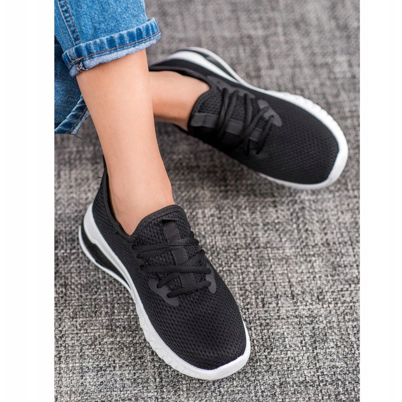 SHELOVET Textil-Sneakers schwarz 2