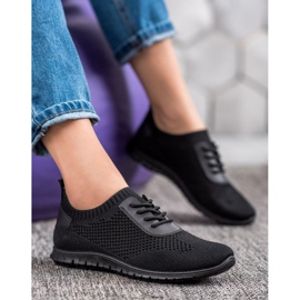 Camo Schwarze Sportschuhe 1