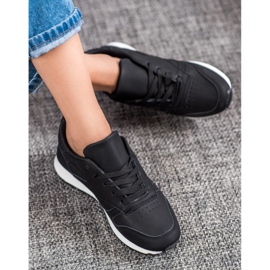 Camo Klassische schwarze Sportschuhe 1