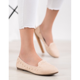 Fama Herren mit Ohrsteckern braun 1