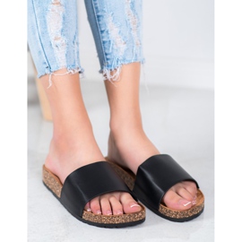 SDS Klassische Hausschuhe schwarz 2