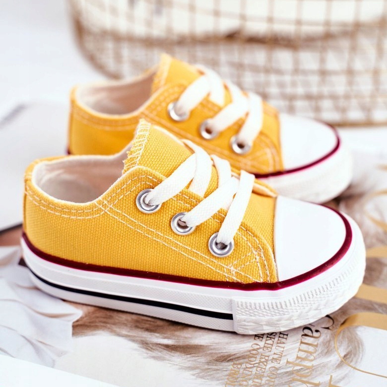 FRROCK Klassische gelbe Filemon Sneakers für Kinder 1