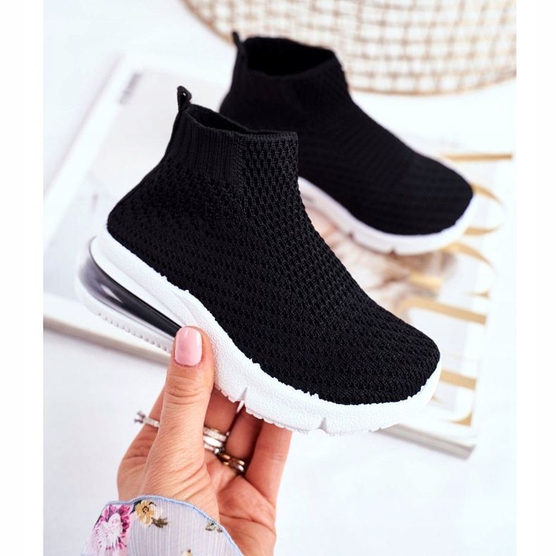 FRROCK High Sport Kinderschuhe Schwarz Tobi 2