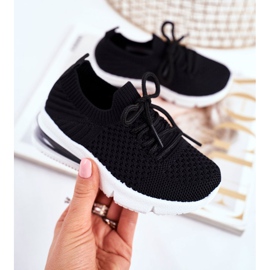 FRROCK Schwarze Lena Sportschuhe für Kinder 2