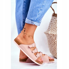 Damen Hausschuhe Big Star Puderrosa FF274627 2