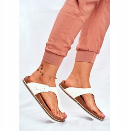 Damen Flip-Flops Big Star Weiß FF274631 2