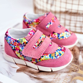 Bartek S.A. Kinderschuhe für Mädchen Rosa Bartek T-71949 / S19 1