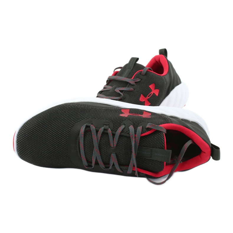 Laufschuhe Under Armour Charged Will Nm M 3023077-101 schwarz rot grau 4