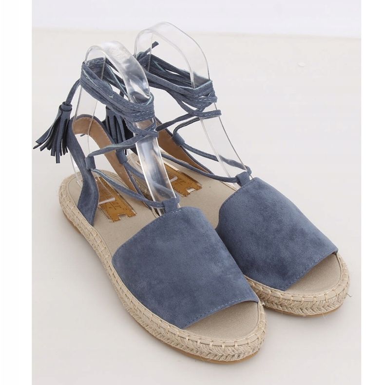 Blaue Damen Espadrilles BB25 Blau 1