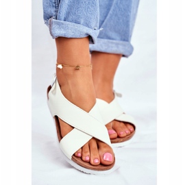 Damen Sandalen Big Star Weiß FF274623 2