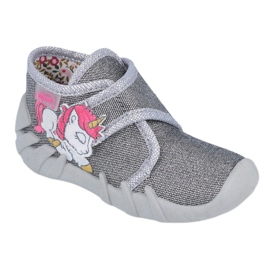 Befado Kinderschuhe 523P016 grau 1