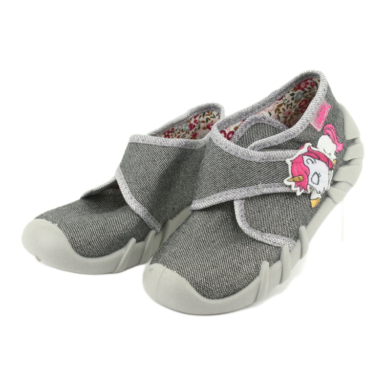 Befado Kinderschuhe 523P016 grau 3