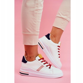 PS1 Damen Sportschuhe weiß und marineblau Mirra mehrfarbig 2