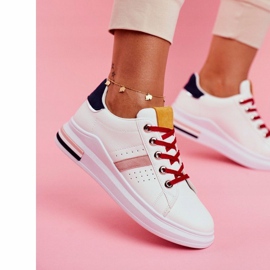 PS1 Damen Sportschuhe weiß und marineblau Mirra mehrfarbig 1