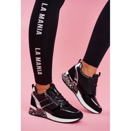 Damen Sportschuhe Schwarz Figur 2