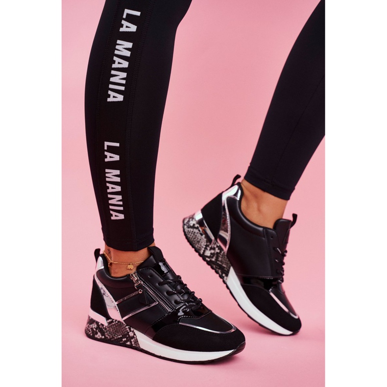 Damen Sportschuhe Schwarz Figur 2