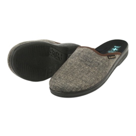 Adanex 24618 Herrenhausschuhe grau 3