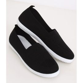 Schwarze Damen Sneaker ZK097 Nero 1