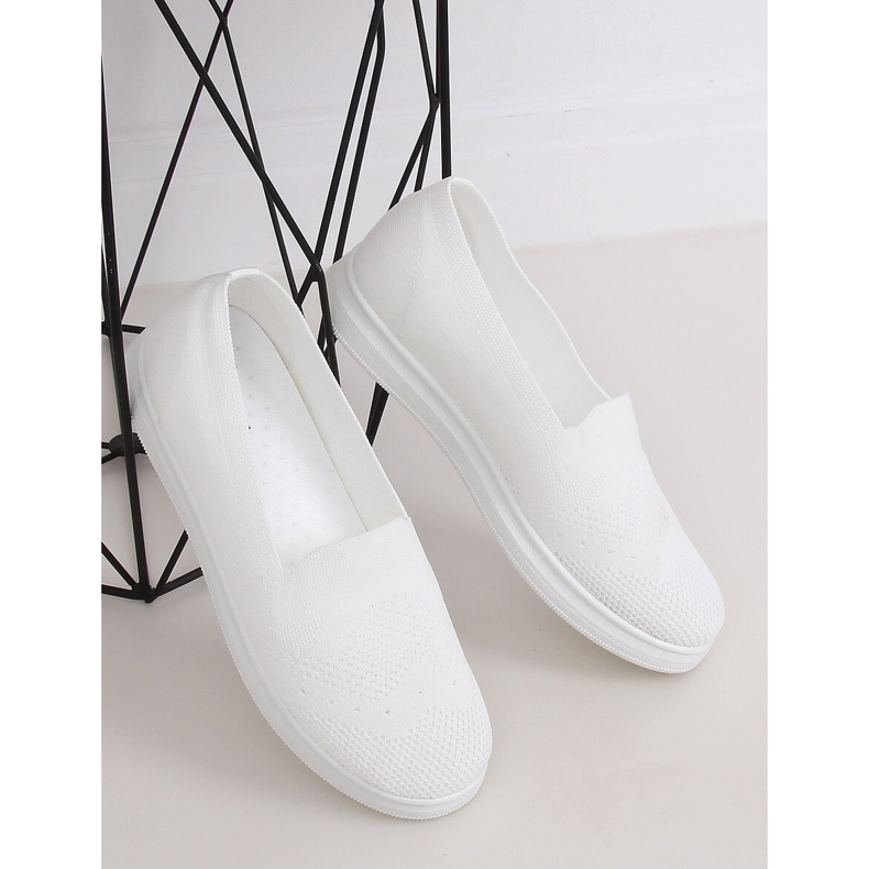 Weiße Damen Sneaker ZK069 Bianco 1