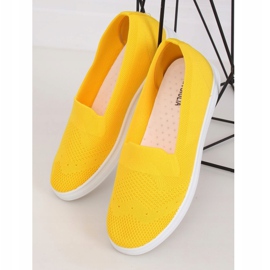 Gelbe Turnschuhe für Damen ZK069 Giallo 1