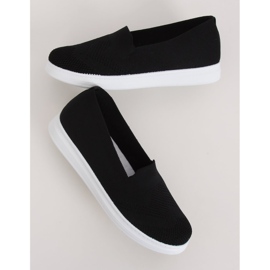 Schwarze Damen Sneaker ZK069 Nero 1