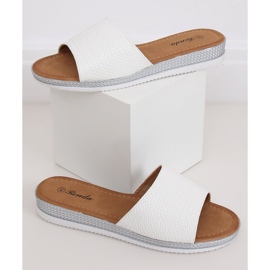 Weiße Damenhausschuhe BQ-66 Weiß 1