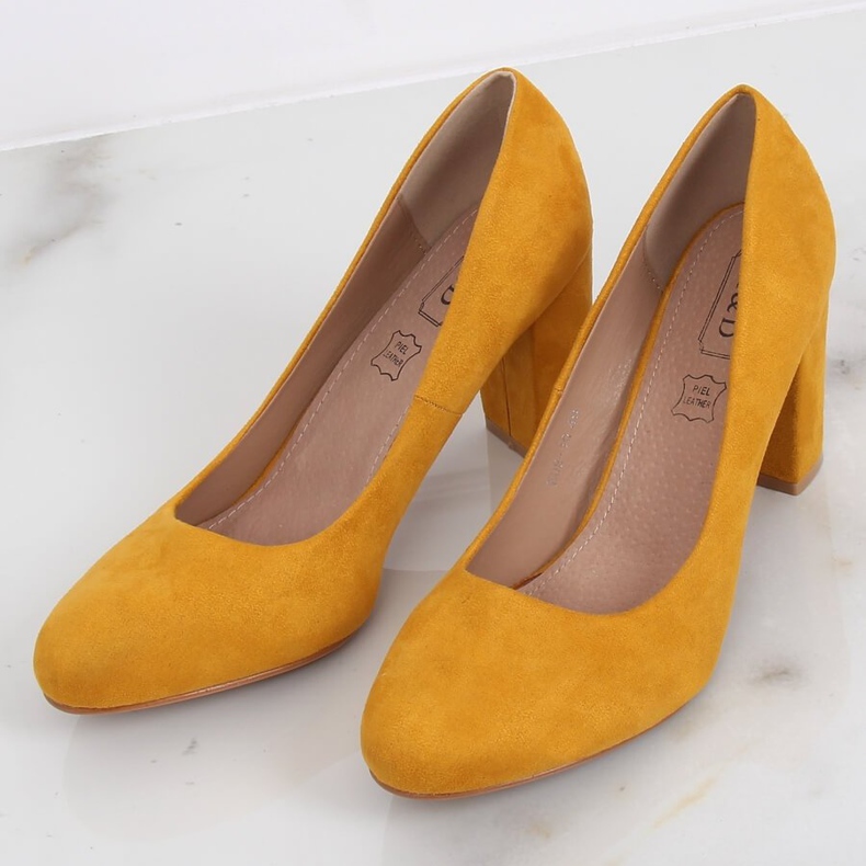 Pumps am Pfosten Honig E08-10 Gelb 1