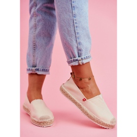 Damen Espadrilles, Geflochtene Sohle Beige Big Star FF274A500 2