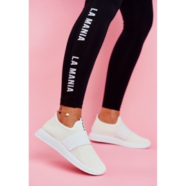 SEA Damen Sportschuhe Slip-on Hellweiß La Fiesta 2