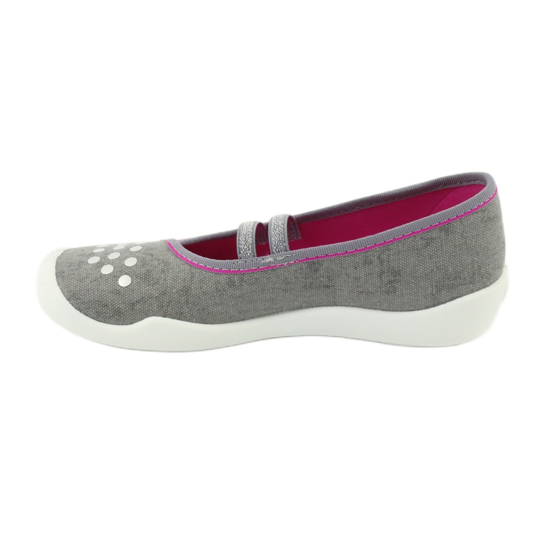 Befado Kinderschuhe 116Y252 rosa grau 3
